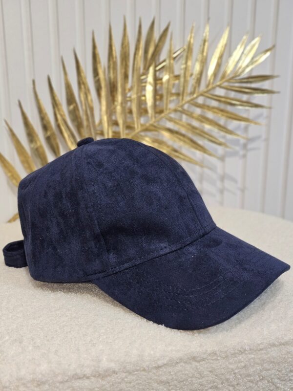 Gorra Terciopelo Marino