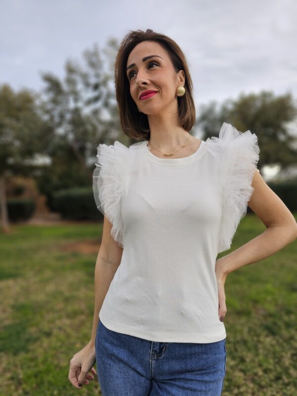 Camiseta Dance Blanca - Imagen 4