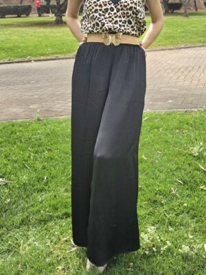 Pantalón Satén Negro