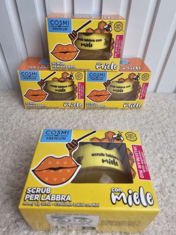 Exfoliante de Labios Con Miel