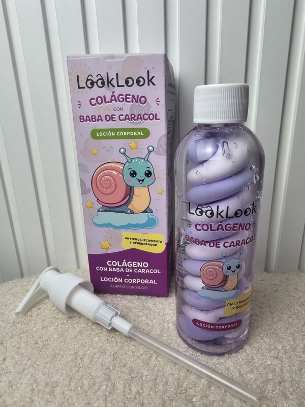 Loción Corporal Colágeno y Baba de Caracol
